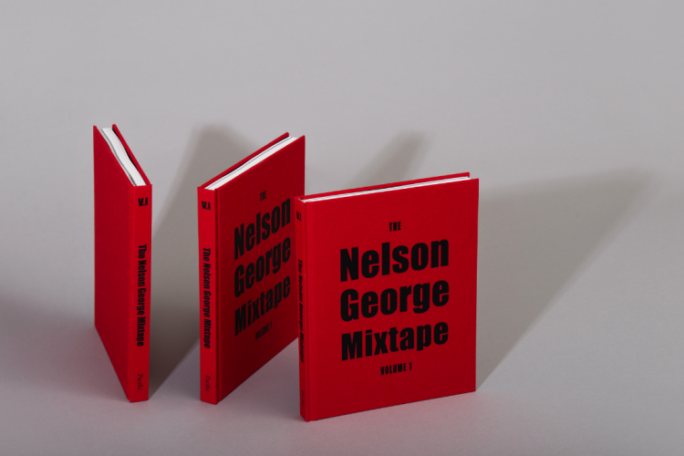 Nelson George Mixtape hardcover book printed by KOPA printing